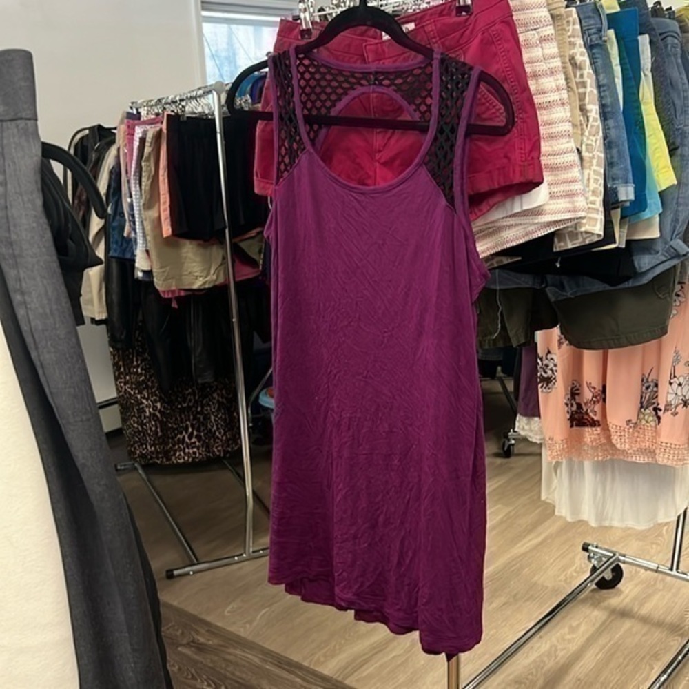 Lane Bryant size 14/16 purple dress